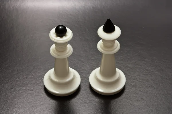 Figura degli scacchi bianchi — Foto Stock