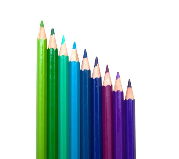 रंग पेंसिल — स्टॉक फ़ोटो, इमेज