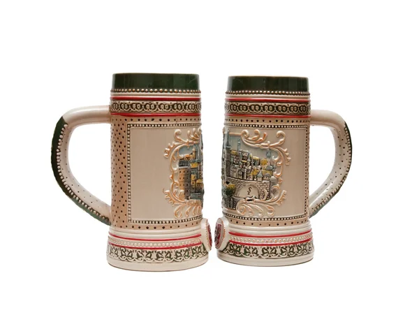 Beer mugs — Stock Photo, Image