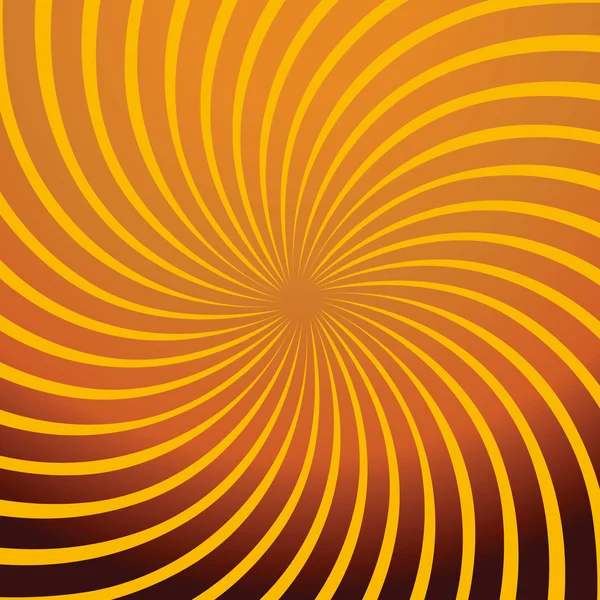 Twirl orange abstract — Stock Vector