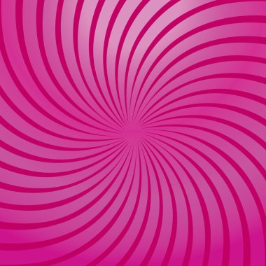 Twirl pink abstract clipart