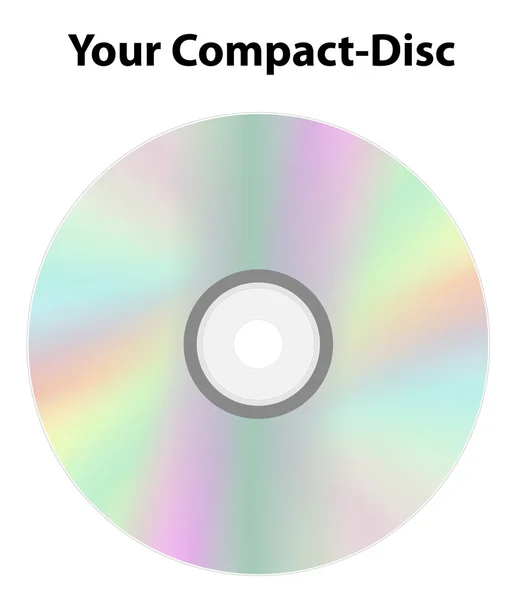CD-skiva — Stock vektor
