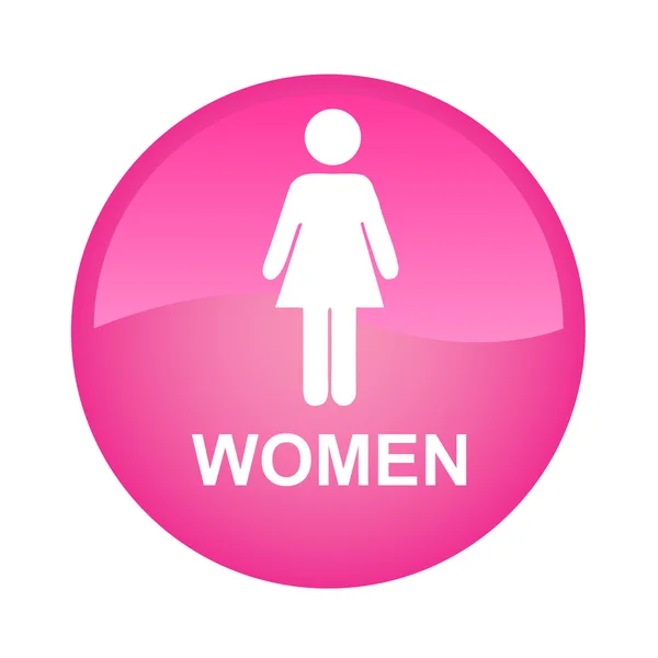 Ροζ signle γυναίκα — Διανυσματικό Αρχείο