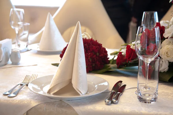 BANQUET TABLE — Stock Photo, Image
