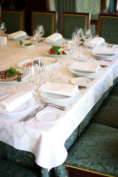宴会テーブル — ストック写真