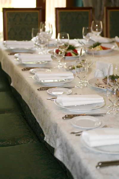 宴会テーブル — ストック写真