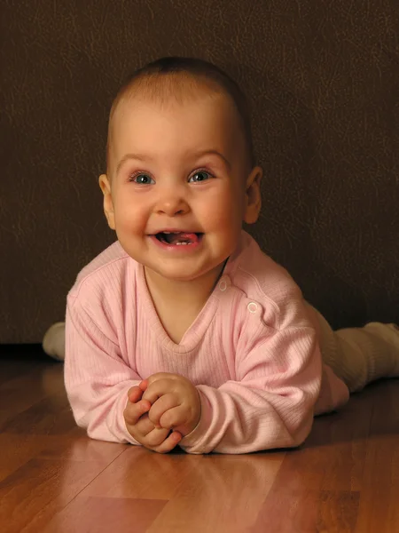 Sonríe bebé — Foto de Stock