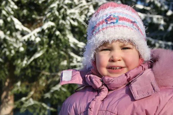 Zimowe dla dzieci — Zdjęcie stockowe