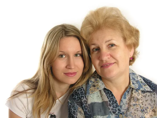 Anne ile kız — Stok fotoğraf