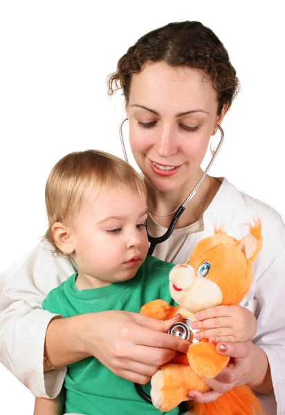 Kind arts speelgoed — Stockfoto