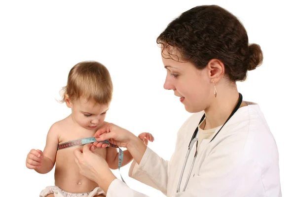 Médico con bebé 3 —  Fotos de Stock