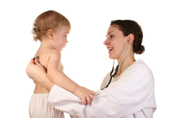 Médico con bebé 4 —  Fotos de Stock