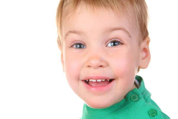 Sonrisa cara de bebé Imagen de stock