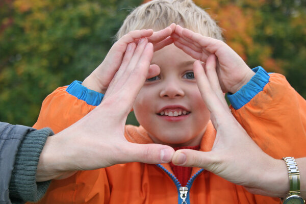 Son is roof of family house