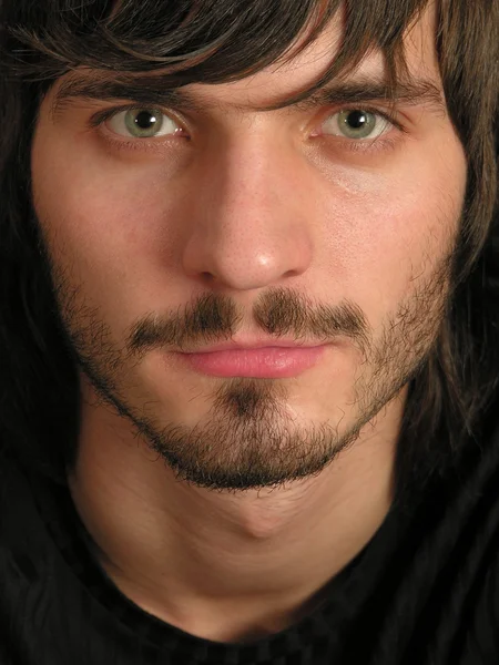 Beardman 얼굴 — 스톡 사진