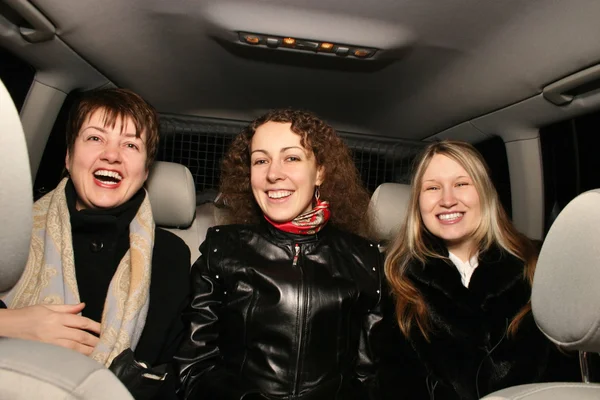Chicas en coche — Foto de Stock