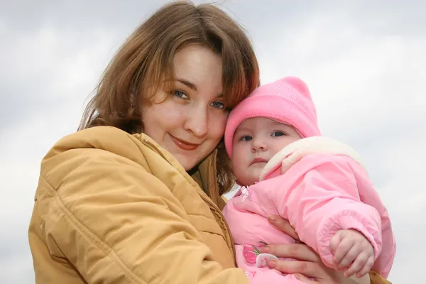 Mtoher with baby — Stock Photo, Image