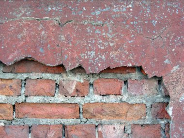 Old brick wall 2 clipart