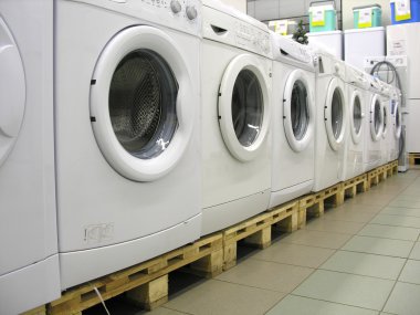 Washers in shop