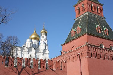 Ivan çan kulesi kremlin ve büyük duvar