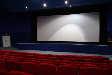 Cinema interior 3 clipart