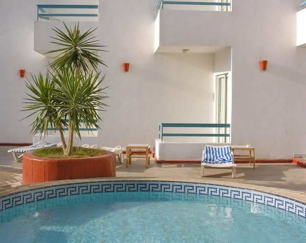 Vatten pool i hotel 2 — Stockfoto