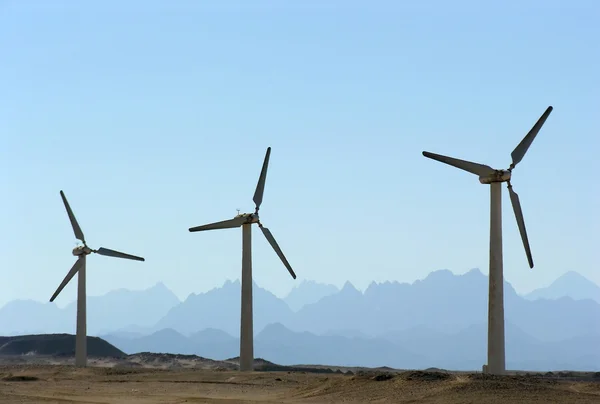 stock image Wind turbines