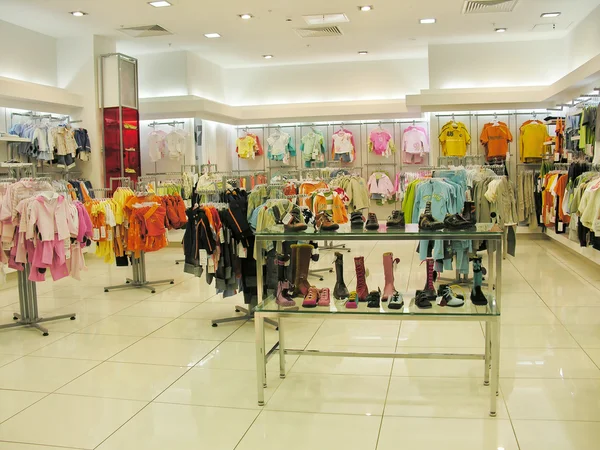 Child clothes shop — Stock Photo, Image