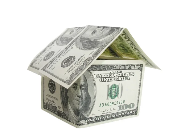 Dollar house — Stock Photo, Image