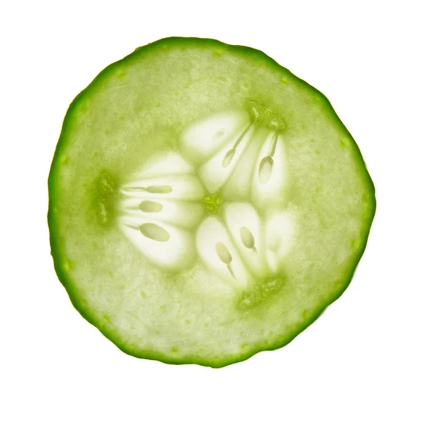 stock image Slice cucumber