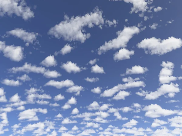 Küçük bulutlar — Stok fotoğraf
