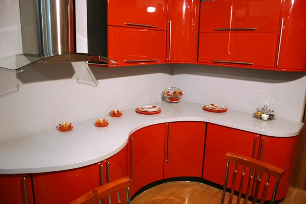红色厨房 — 图库照片