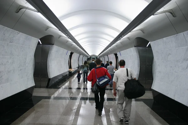 Πλήθος του μετρό — Φωτογραφία Αρχείου