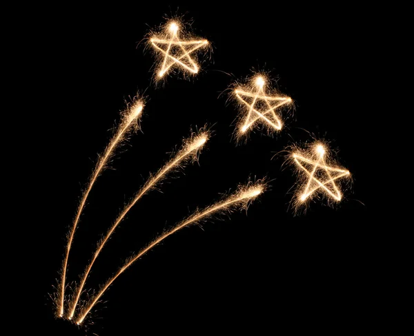 Fuochi d'artificio sparkler — Foto Stock