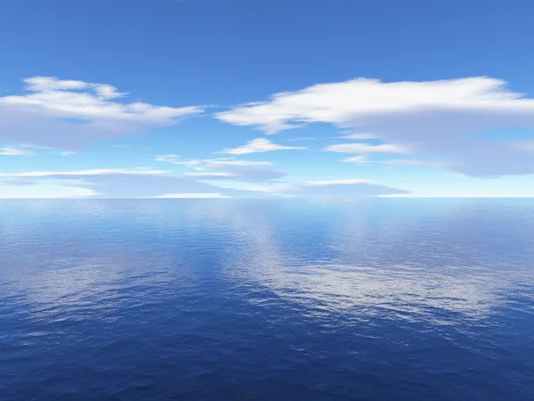 Gökyüzü ve okyanus — Stok fotoğraf