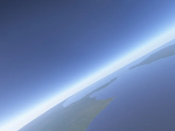 地球上の地平線 — ストック写真