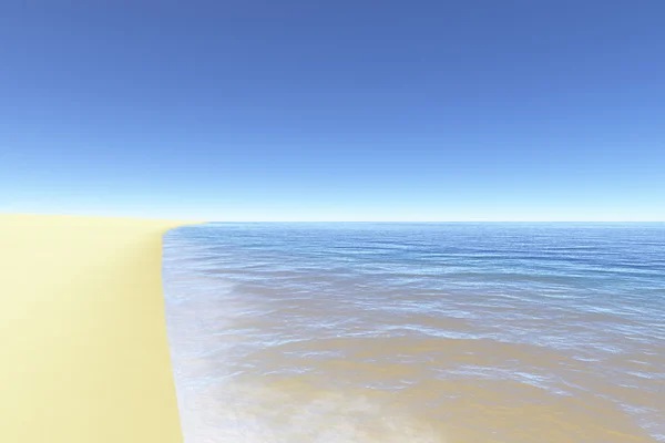 Идеальный пляж 2 — стоковое фото