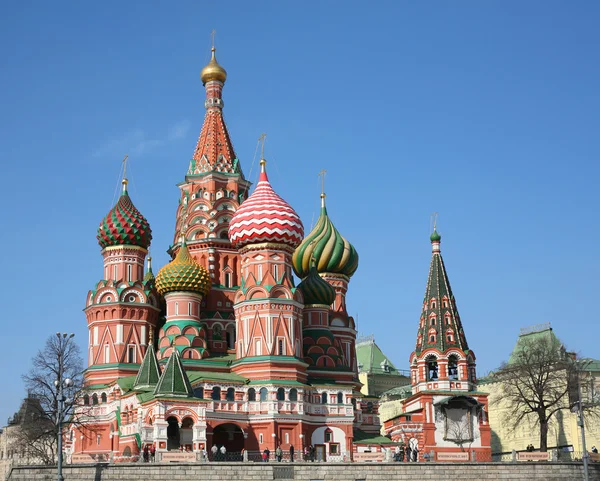 Katedra Świętego Bazylego Moskwa (test canon 5d) — Zdjęcie stockowe