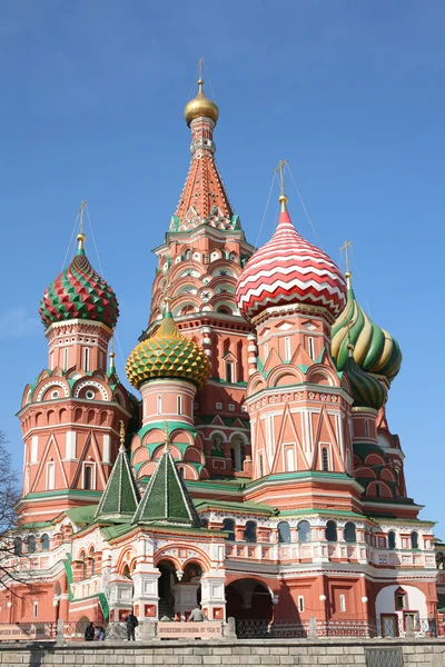 Basilikum-Kathedrale Moskau — Stockfoto