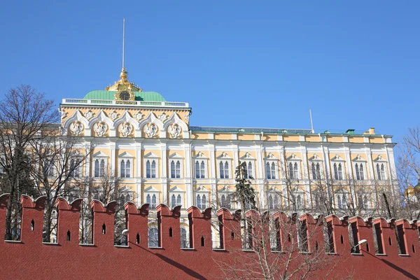 Большой (Великий) Кремлевский дворец — стоковое фото