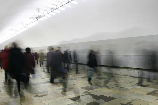 Korridor Menschenmenge abstrakt — Stockfoto