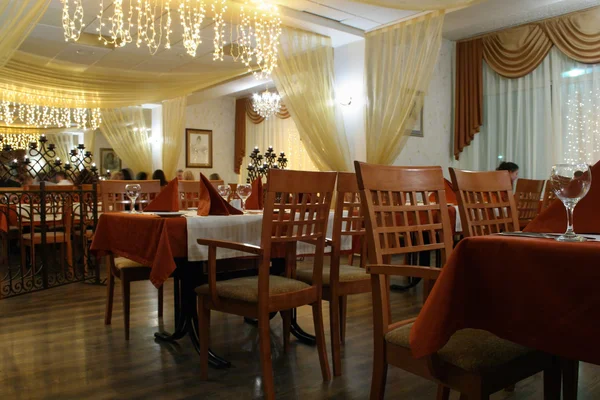 Restaurante do hotel — Fotografia de Stock