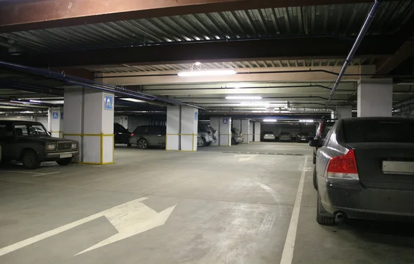 駐車場のインテリア — ストック写真