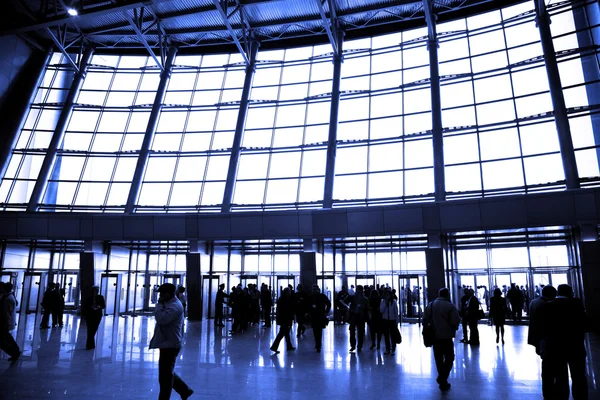 Aéroport grande fenêtre — Photo