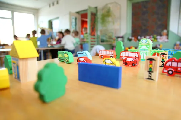 Jouets en jardin d'enfants — Photo