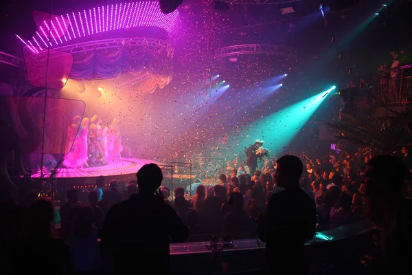 Nachtclub viering — Stockfoto