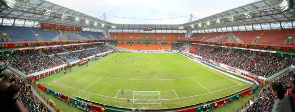 Fotbalový stadion panorama — Stock fotografie