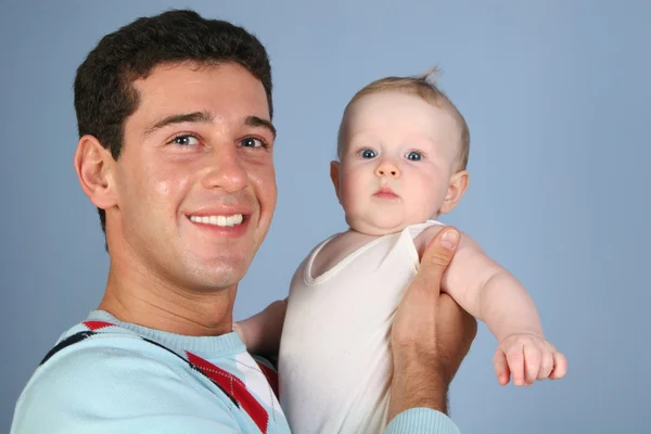Vader met baby 3 — Stockfoto