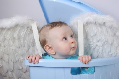 Baby angel clipart