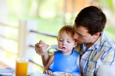 Family breakfast clipart